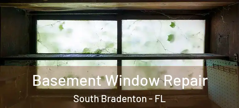  Basement Window Repair South Bradenton - FL