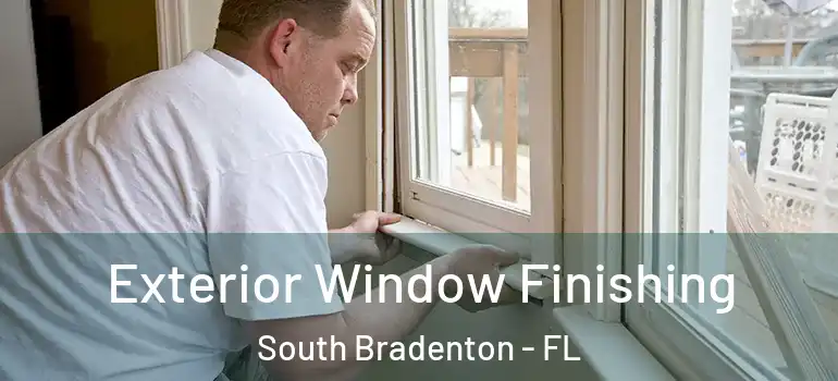 Exterior Window Finishing South Bradenton - FL