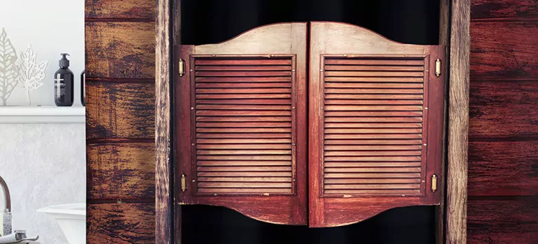 Installing Saloon Door Hinges in South Bradenton, FL