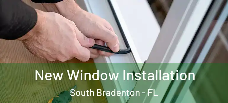 New Window Installation South Bradenton - FL