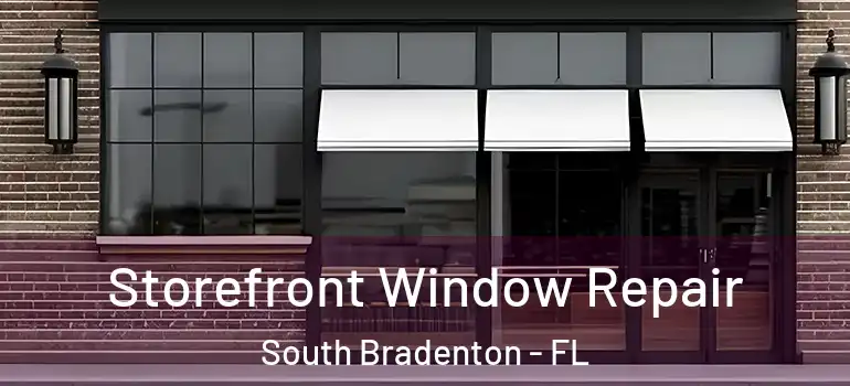 Storefront Window Repair South Bradenton - FL