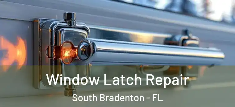 Window Latch Repair South Bradenton - FL